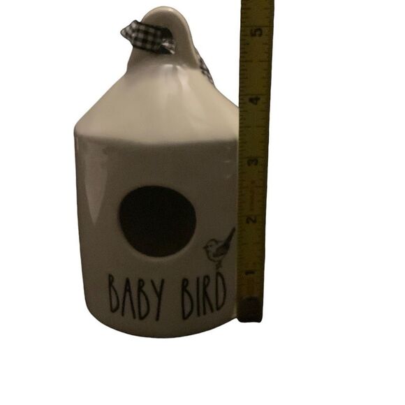 Pre Owned Rae Dunn By Magenta Baby Bird Bird Feeder Artisan Collection Unique - Picture 12 of 13